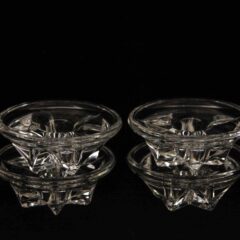 4 X Royal Leerdam - Ster kandelaar - Floris Meydam - 1955