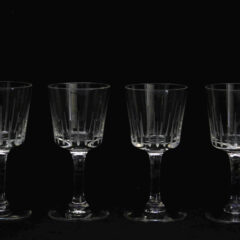 4 Schott Zwiesel - Borrelglas van kristal - Met gravering